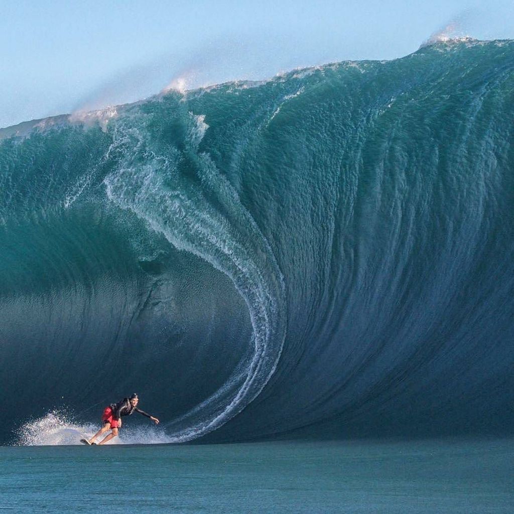 Vague déferlante de mer
